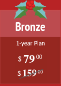 Bronze Plan $80 instead of $159