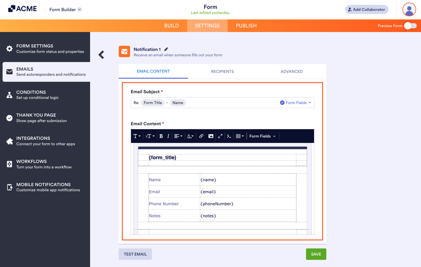 Setting Up Email Notifications Image-2