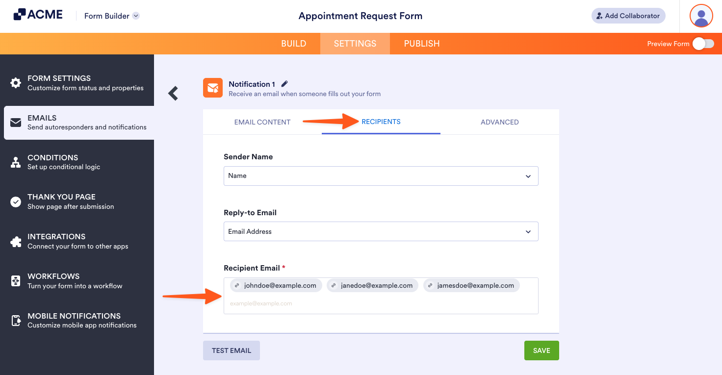 Send Notifications to Multiple Recipients Image-2
