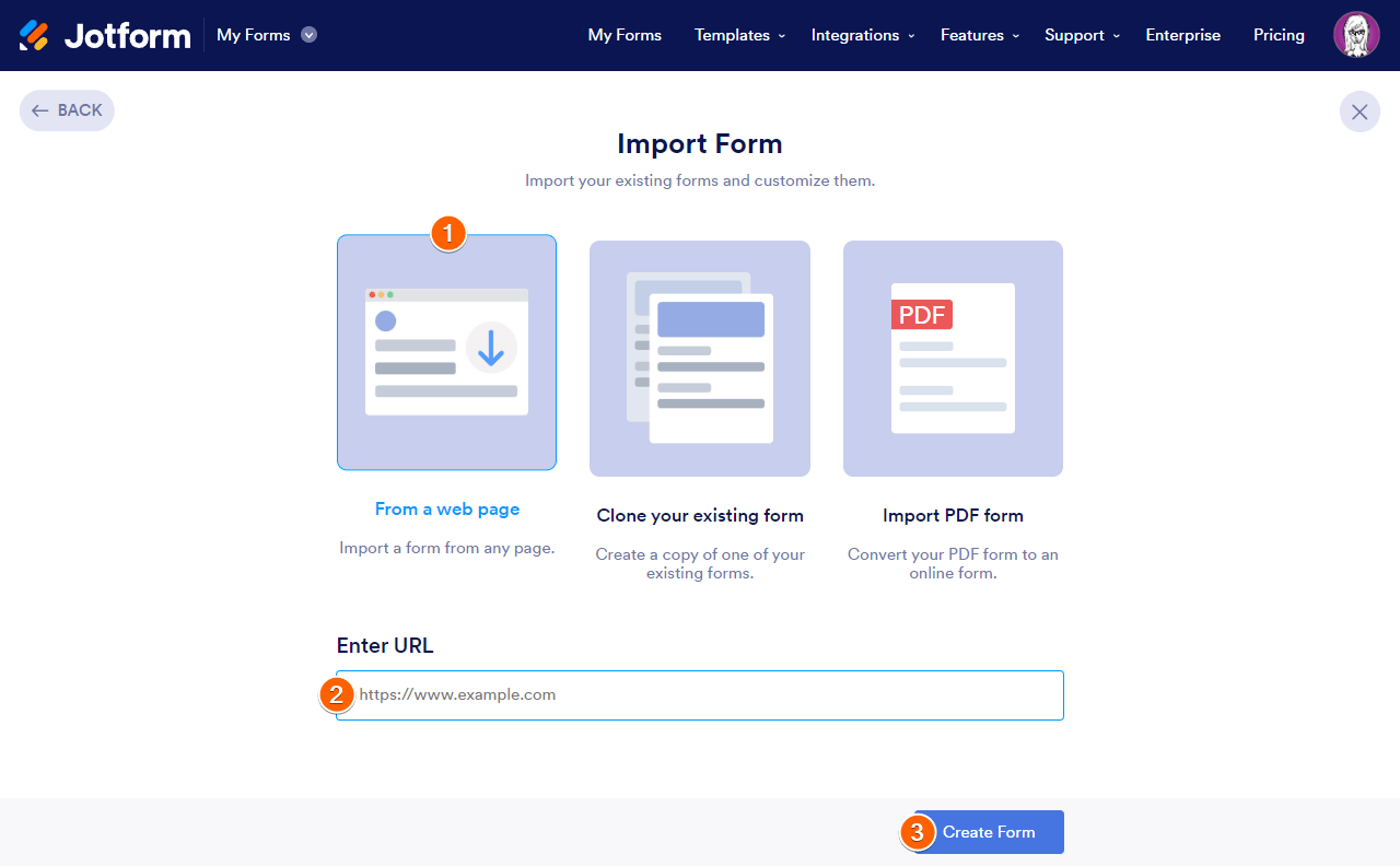 my forms import from web page min Screenshot 32