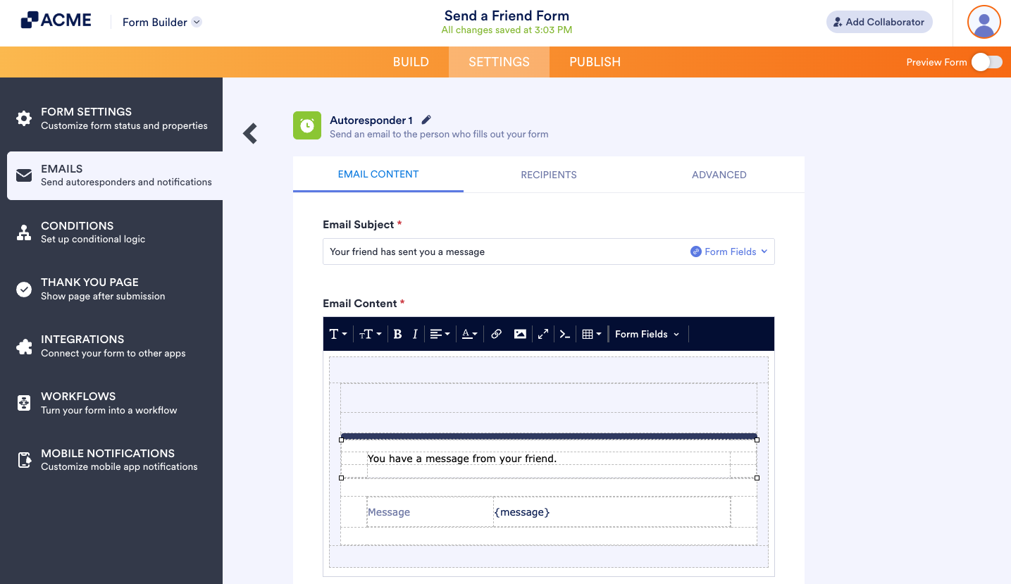 How to Create a Custom Send a Friend Form Image-3