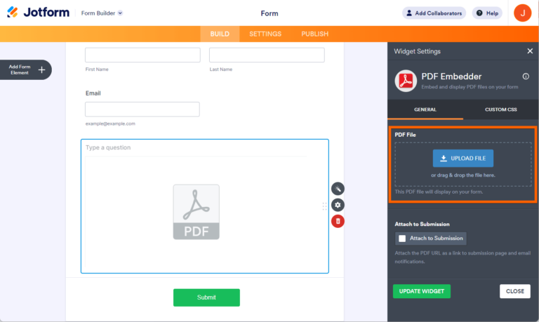 How to Display a PDF Document on Your Form