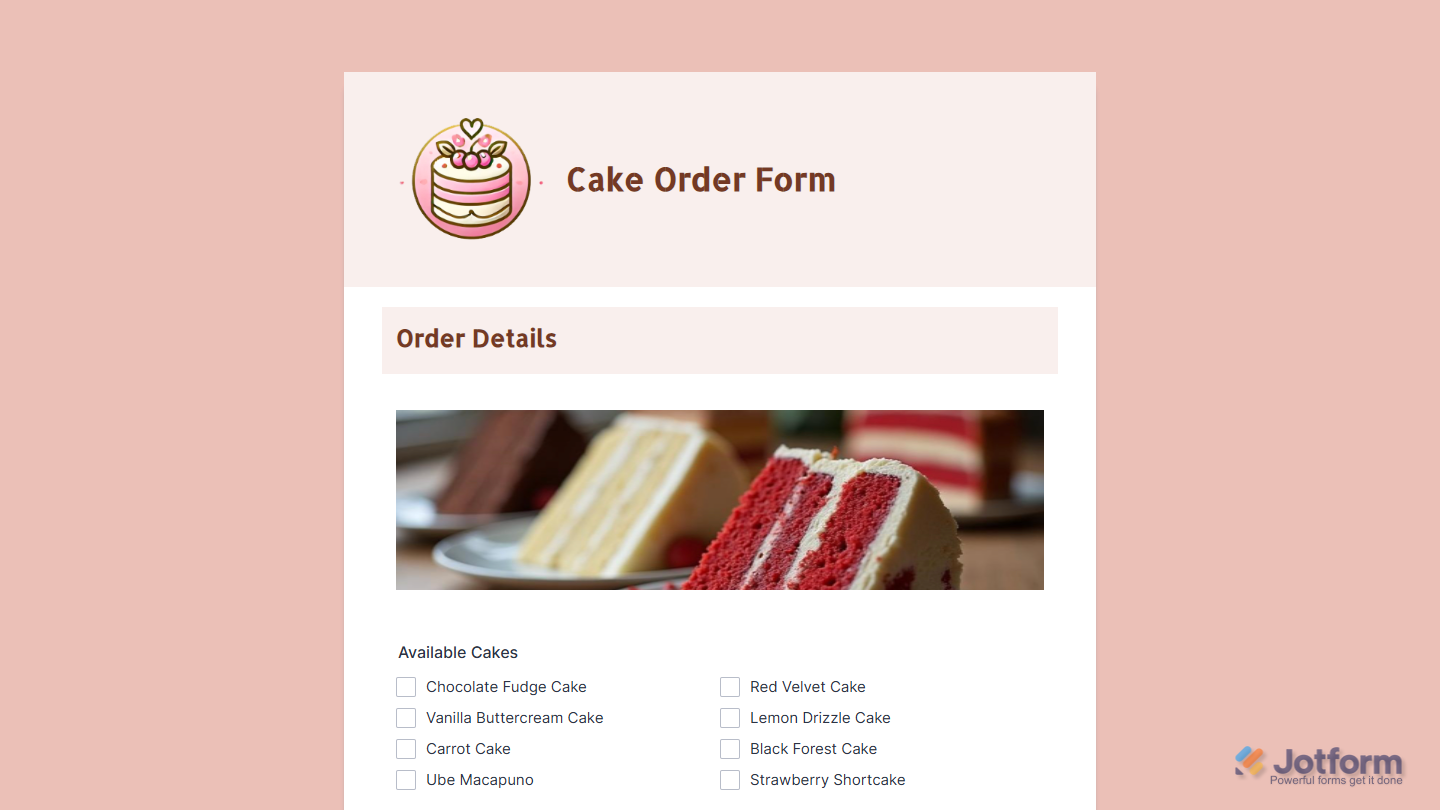 Image element displayed on a Jotform Demo form