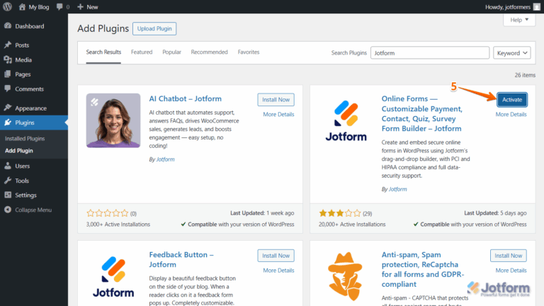 How to Embed Your Form in WordPress?