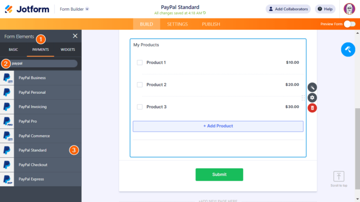 How to Create a Basic Multiple Payment Form