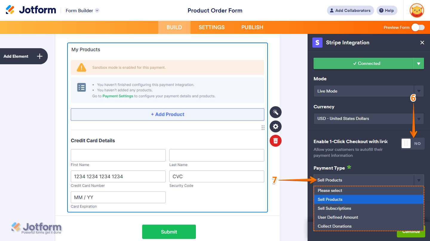 How to Integrate Stripe With Jotform Image-5