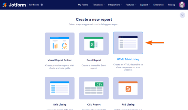 How to Create an HTML Table Listing Report
