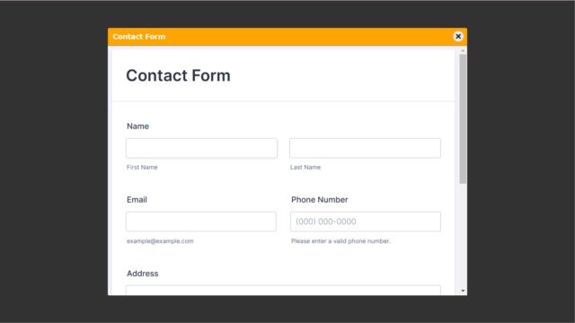How to Create a Lightbox Form