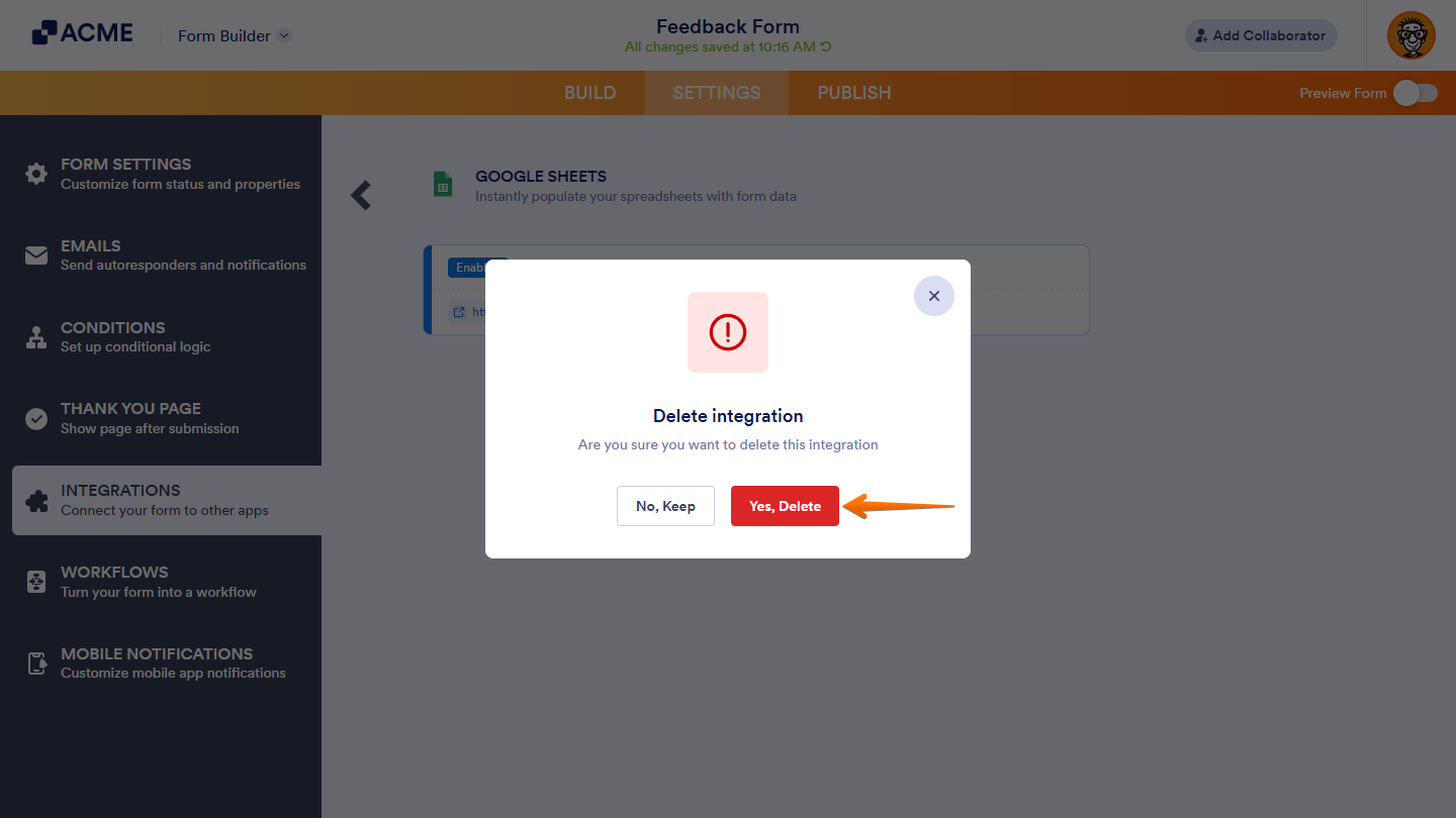 How to Integrate Forms With Google Sheets Image-12