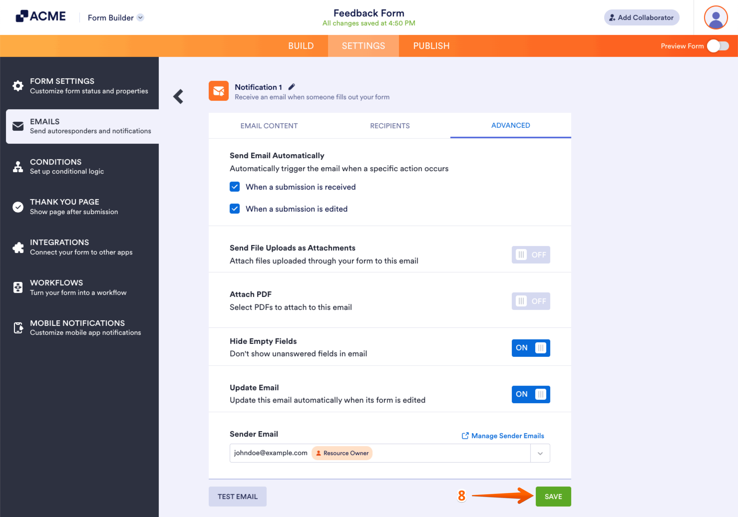 How to Set Up a Custom Sender Email with SMTP Image-10