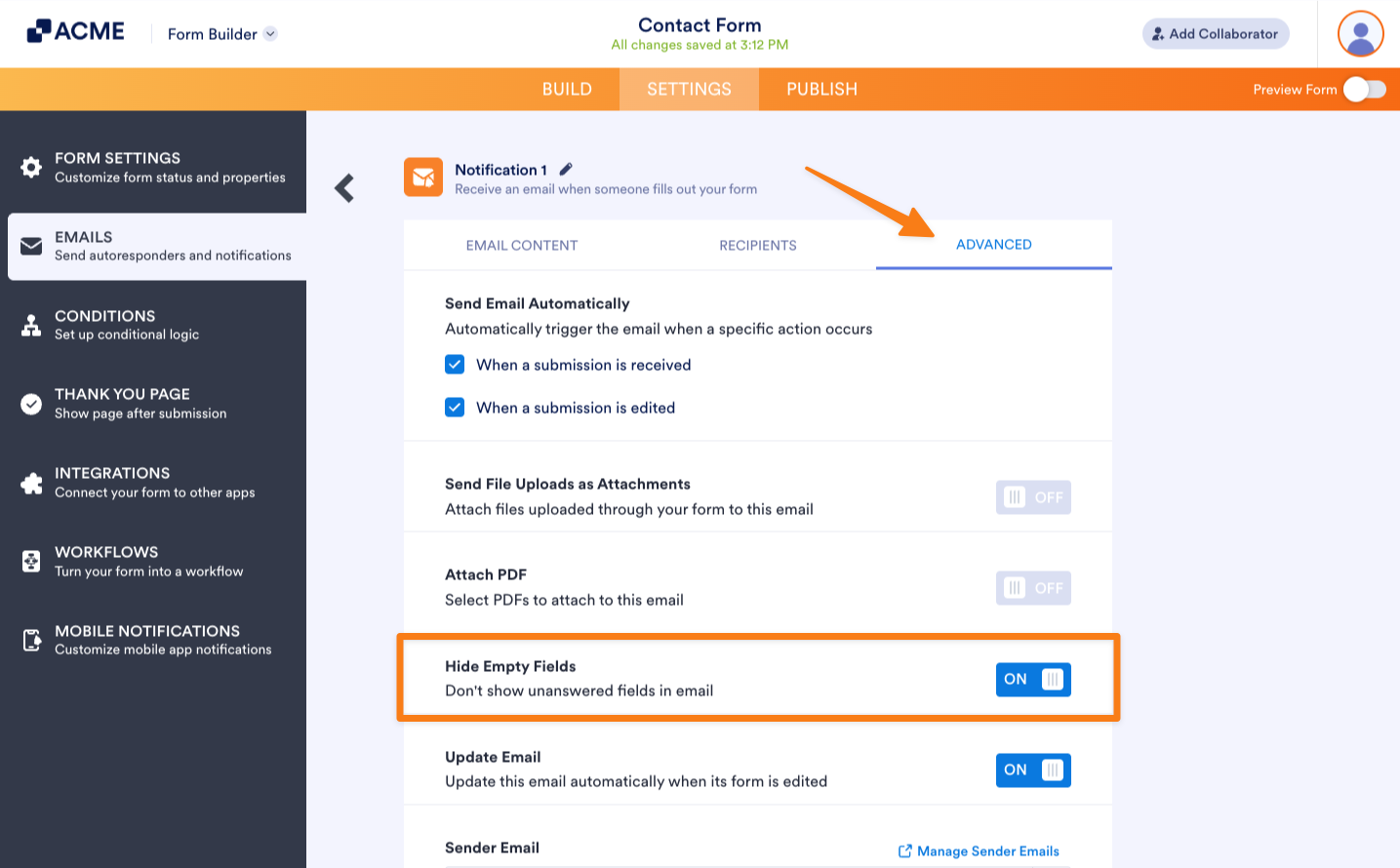 How to Hide Empty Fields on Email Alerts Image-2