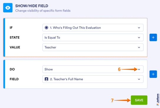 How to Show or Hide Fields Conditionally