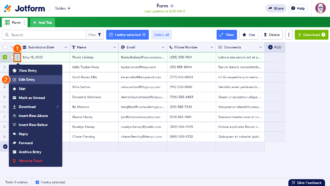 How to Edit Submissions Made on Your Forms
