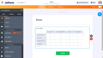 Performing Calculations With Input Table