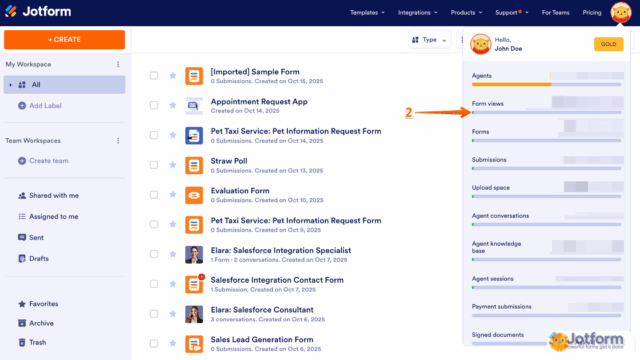 Understanding Your Form View Limit