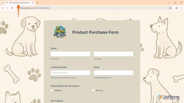 Form Examples Title How to Change Your Form’s Page Title