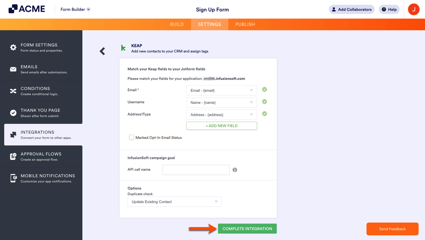 Achieving Keap Campaign Goals with Form Image-3