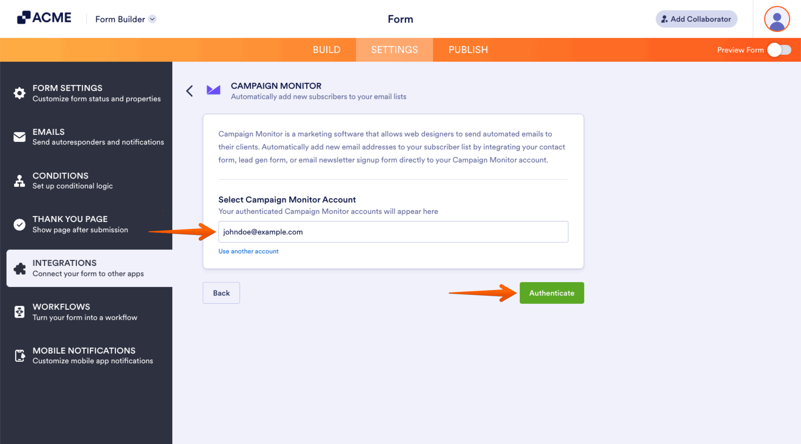 How to Integrate Campaign Monitor Image-4