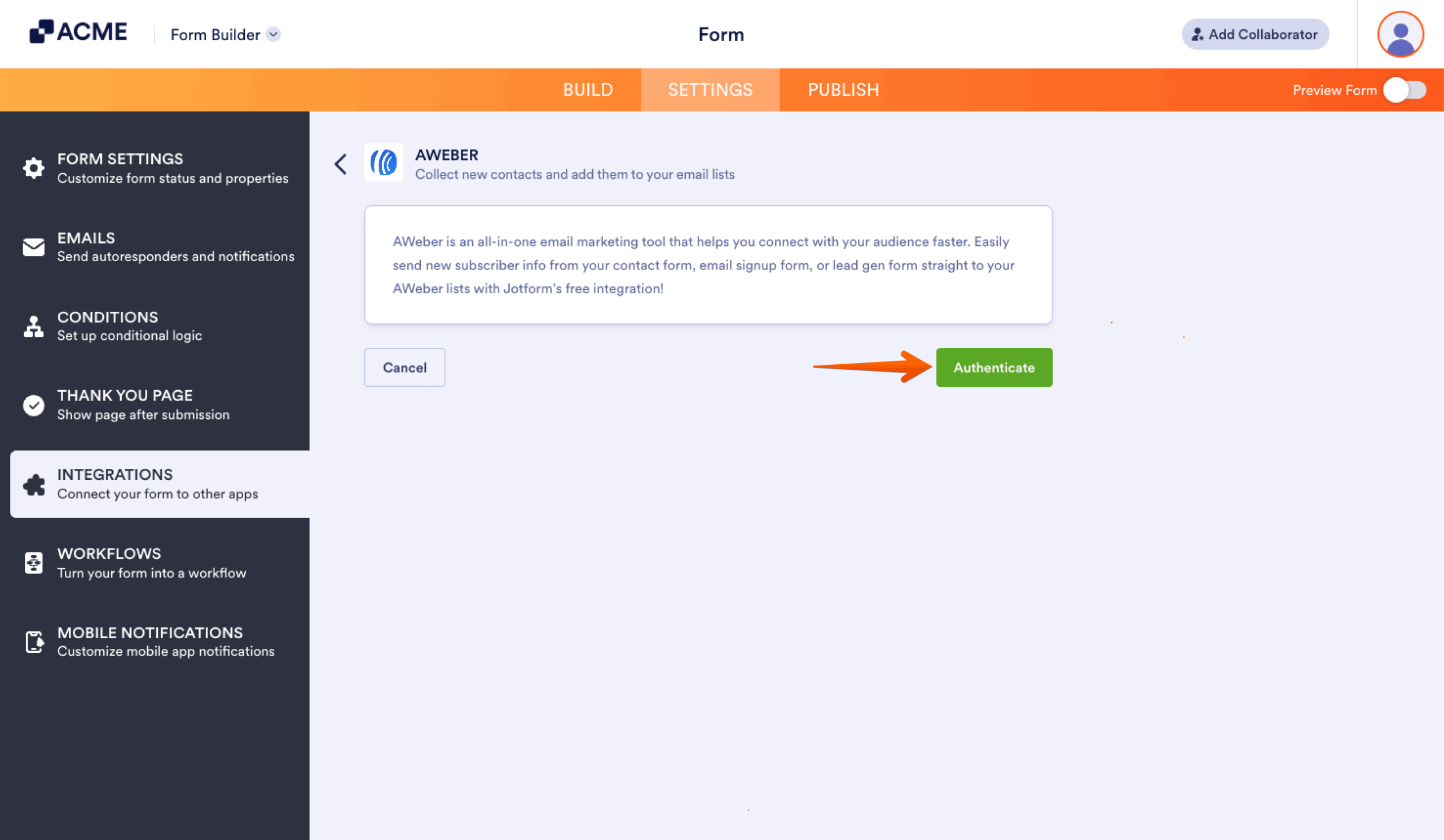 How To Integrate AWeber Image-3