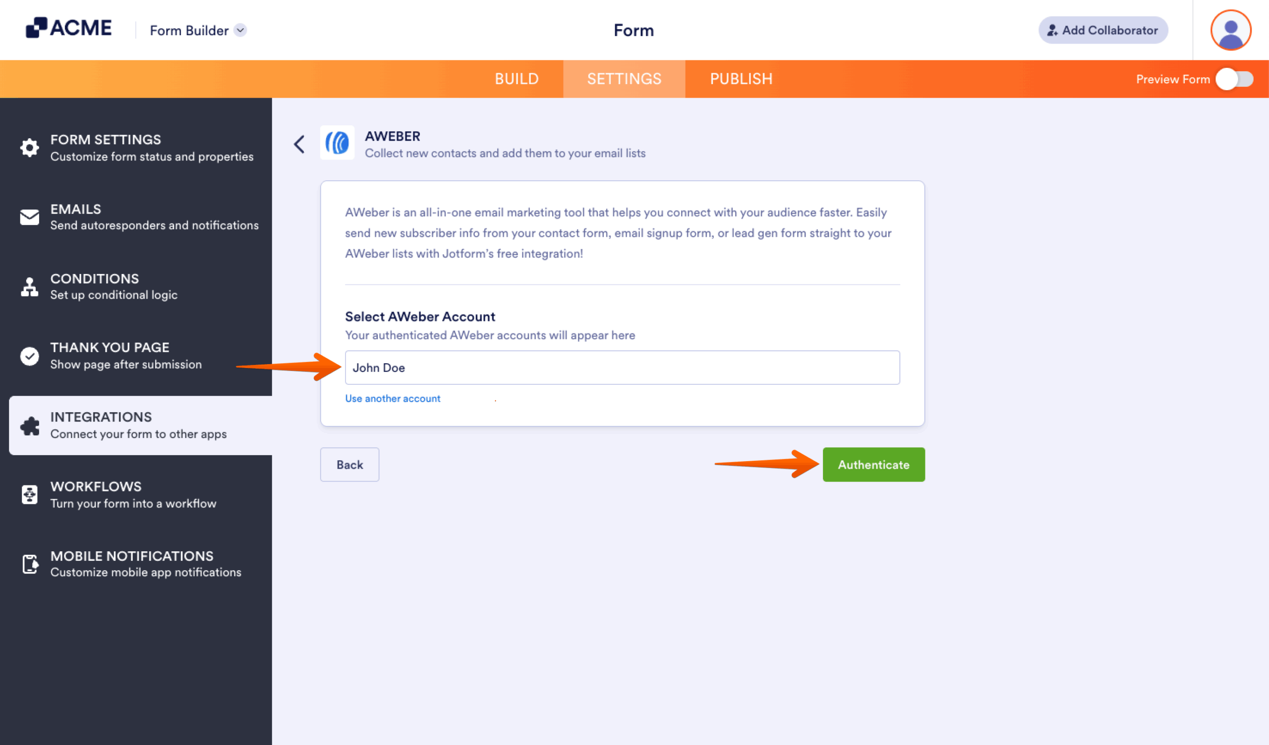 How To Integrate AWeber Image-4