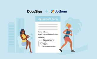 How to create Docusign forms with Jotform’s widget