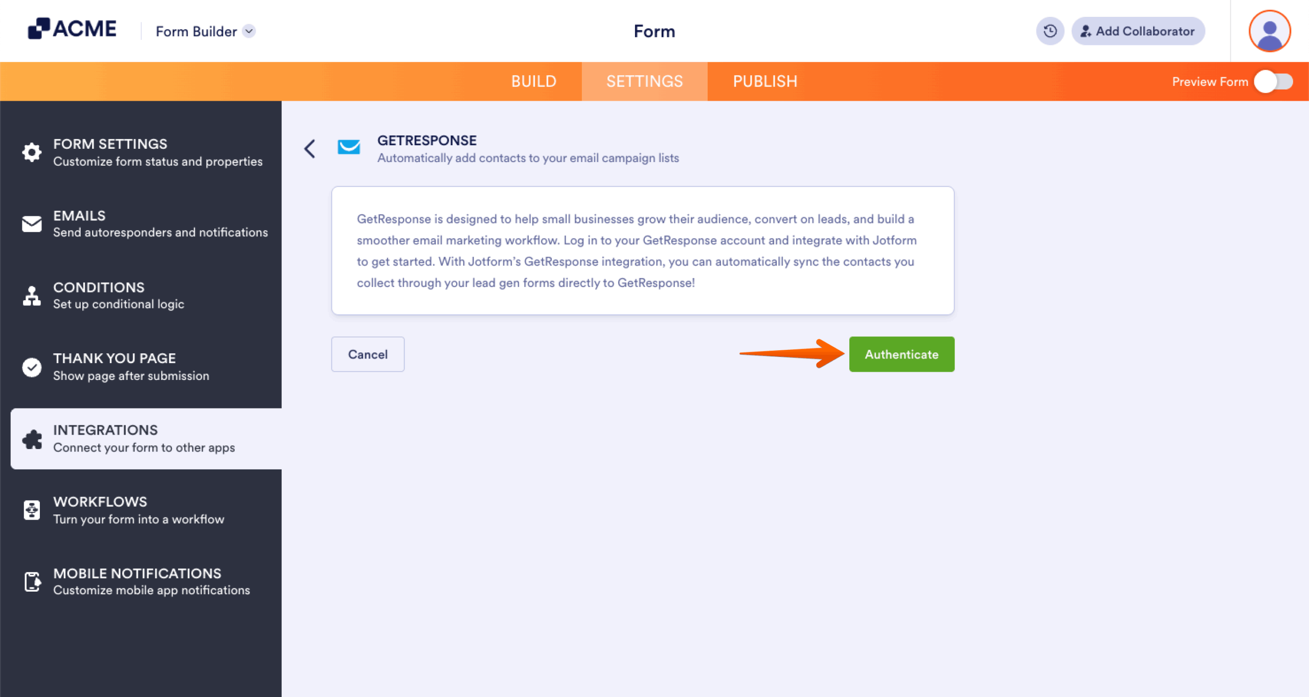 How to Integrate GetResponse Image-3