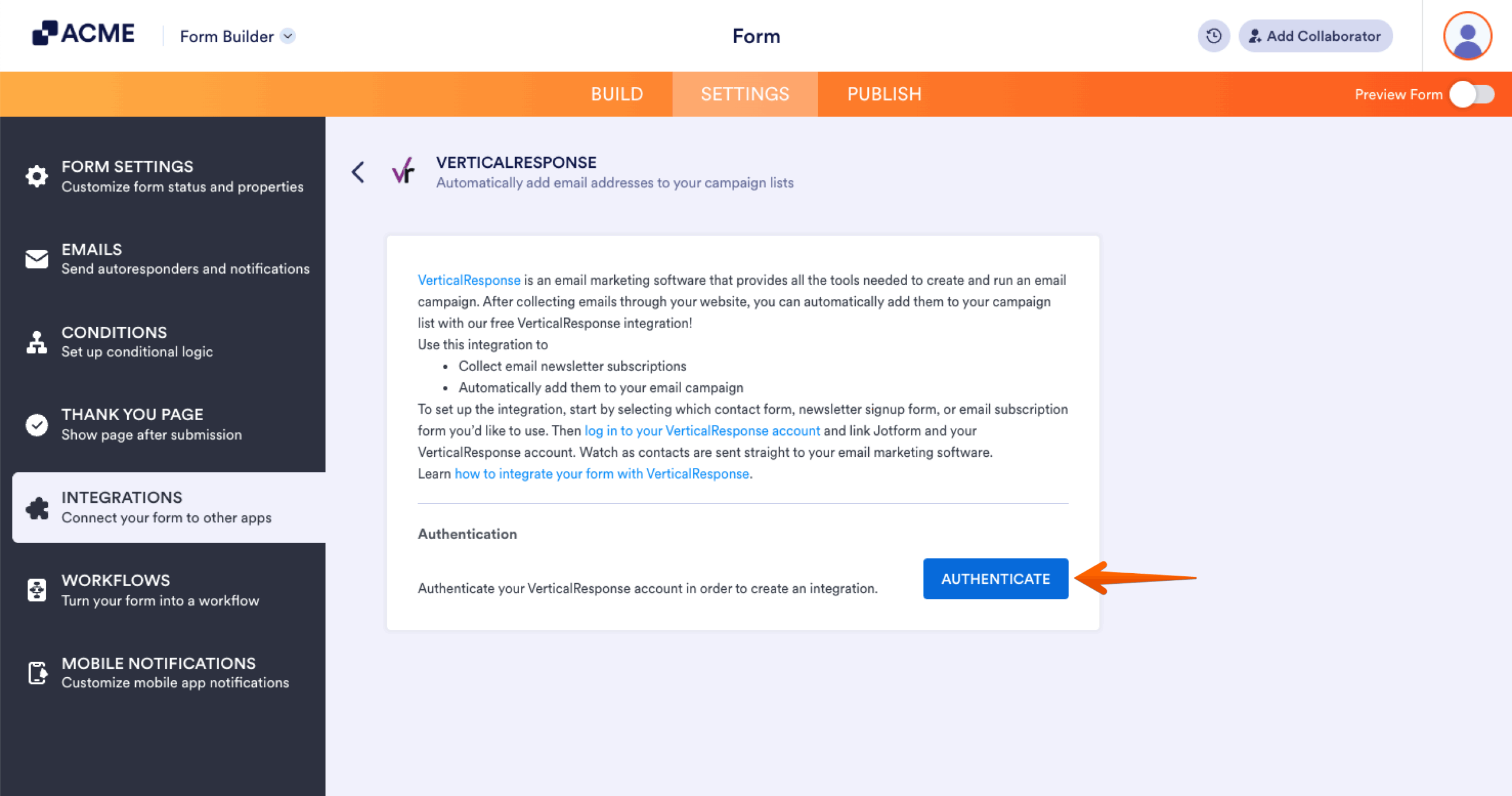 How to Integrate Vertical Response Image-2