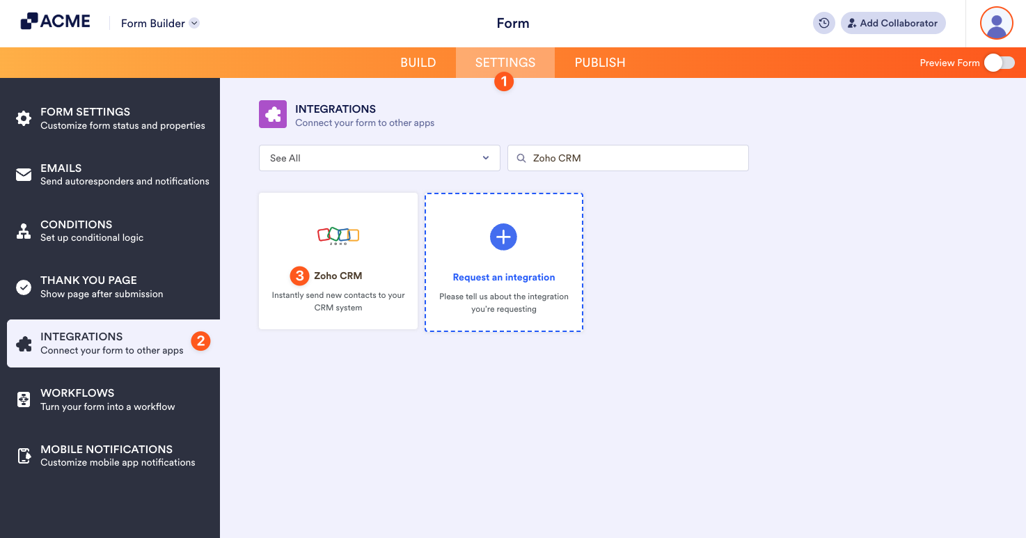 How to Integrate Zoho CRM Image-1