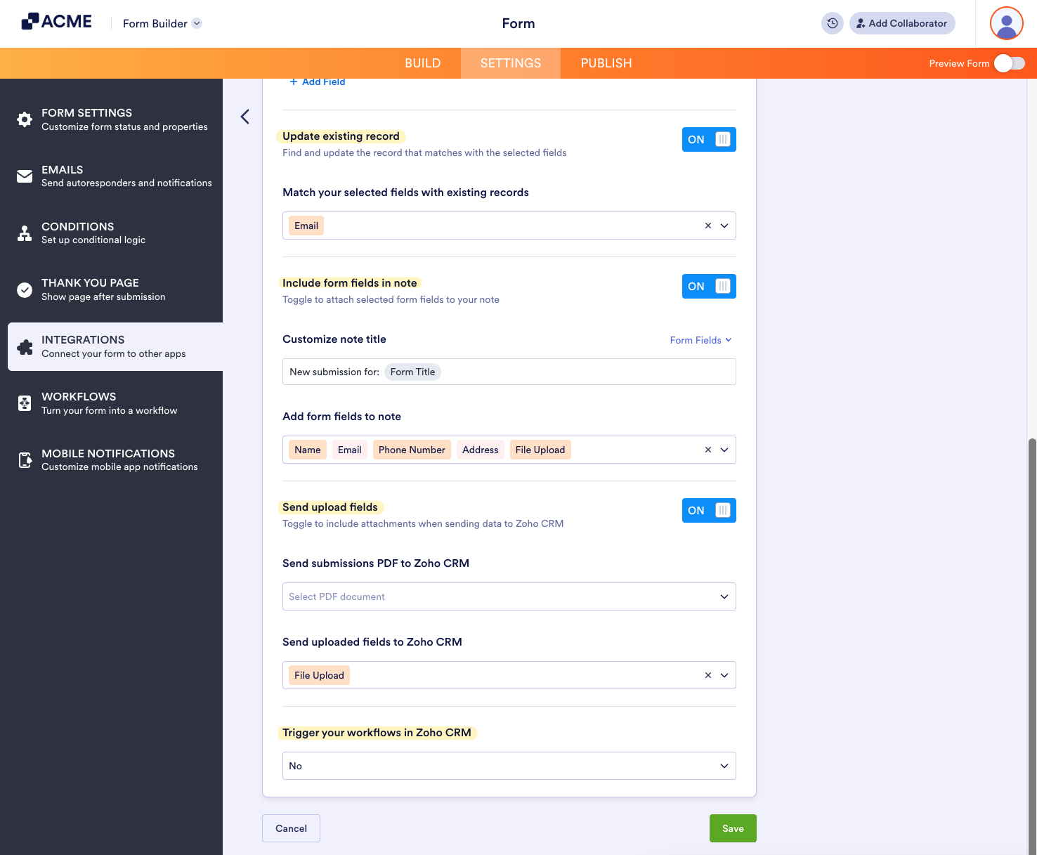 How to Integrate Zoho CRM Image-4