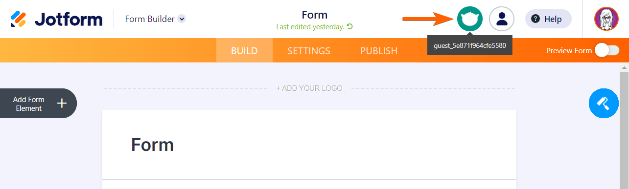 form builder guest collaborator Screenshot 21