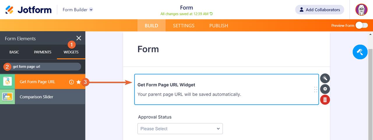 form builder approval get form page url Screenshot 54