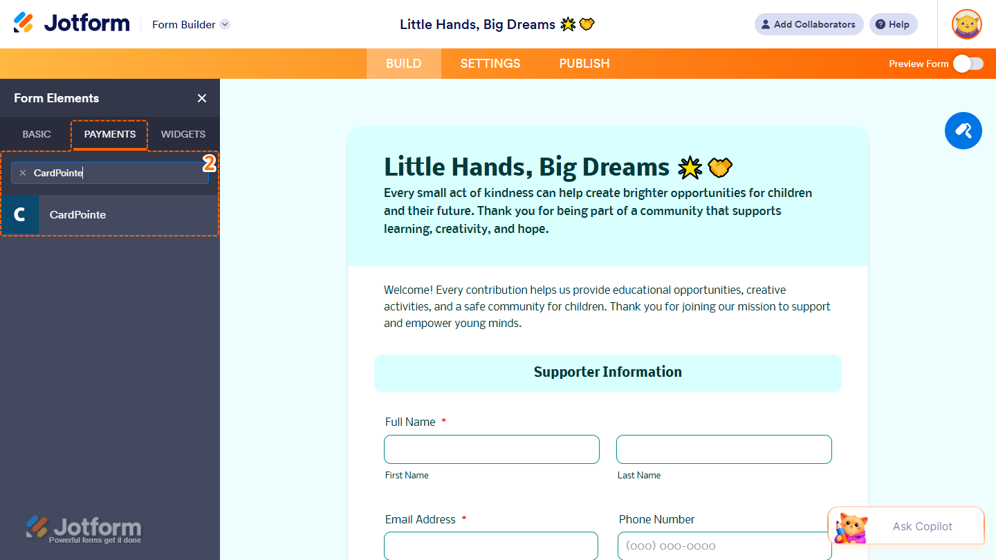 How to Integrate Your Form With CardPointe (CardConnect) Image-2