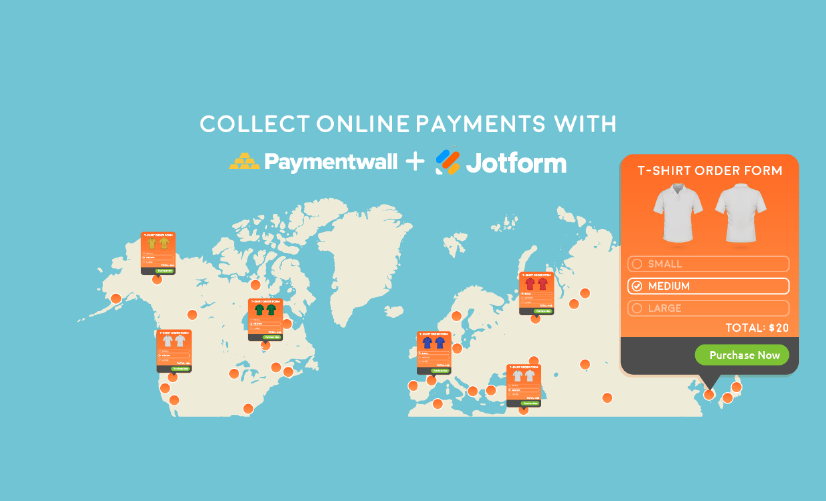 New Integration: Collect Online Payments with Paymentwall and Jotform