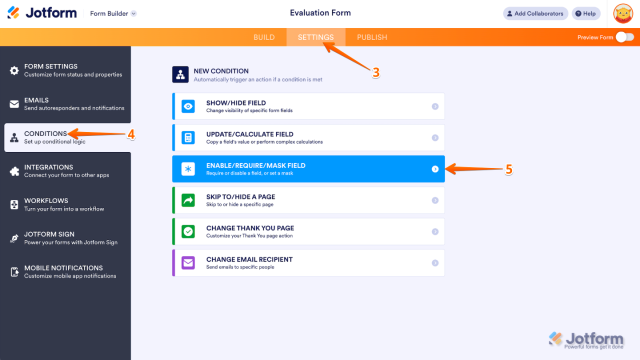 How to Disable the Submit Button Using Conditional Logic in Card Form