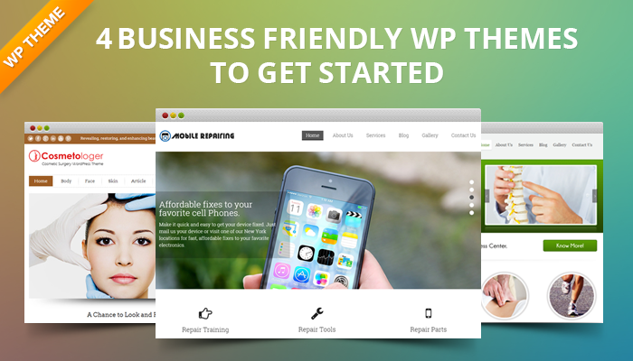 4 WordPress Themes For Your Business Website