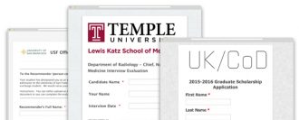 13 of The Most Common Online Forms for Higher Education