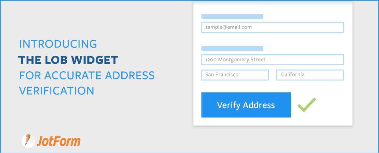 Introducing The Lob Widget for Accurate Address Verification