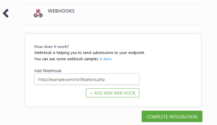 Why is the script still sending the request to the webhook when