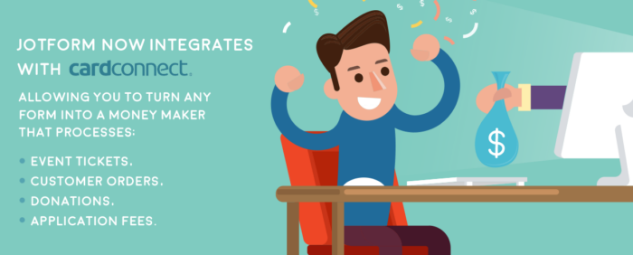 New Integration: Create Payment Forms with CardConnect and Jotform