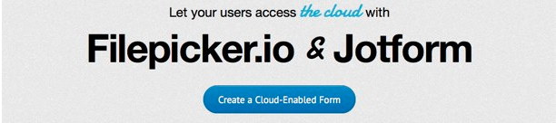 InkFilepicker.io + Jotform: Let Your Users Upload Files From the Cloud
