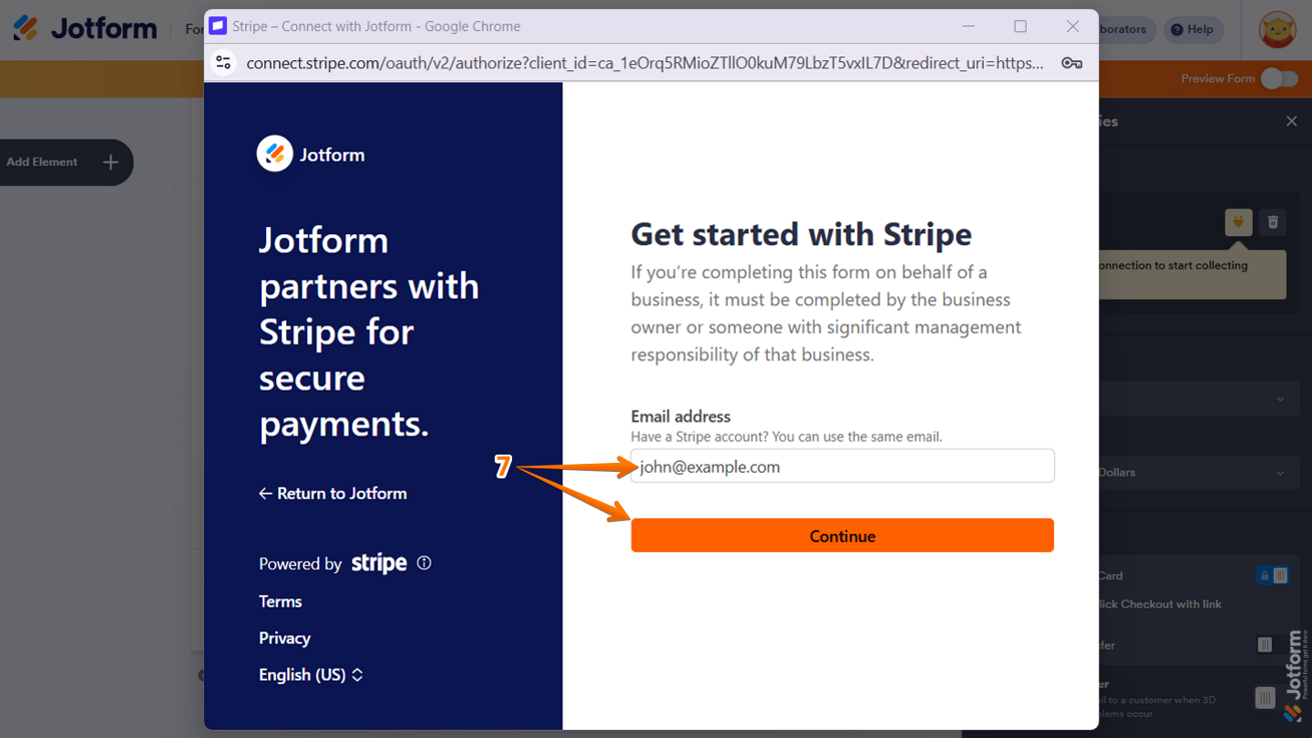 Get started with Stripe