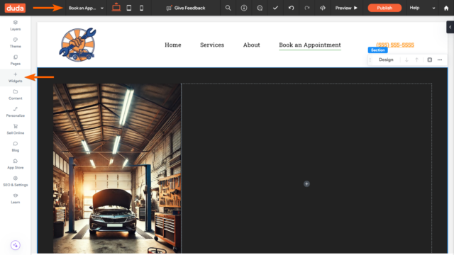 How to Embed a Form to Duda Website Builder