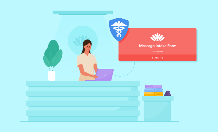 How to make your massage intake forms HIPAA-enabled and clear