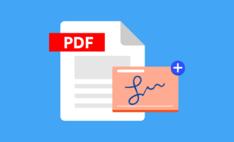 How to add a signature to a PDF