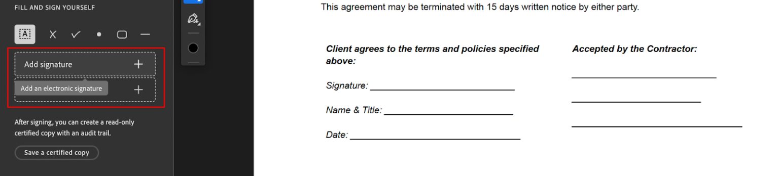 How to add a signature to a PDF? | Jotform Blog