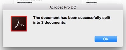 split PDF files in Adobe step 6