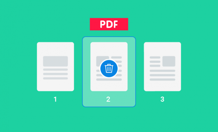 How to delete pages from PDF file