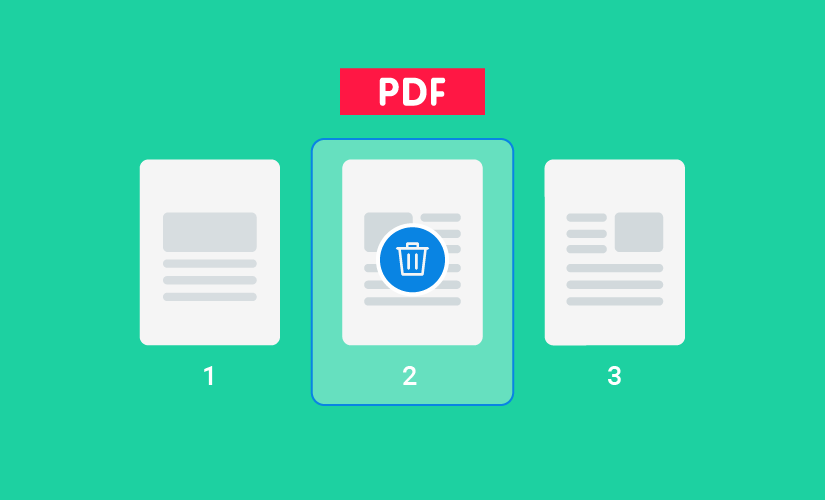 How to delete pages from PDF file