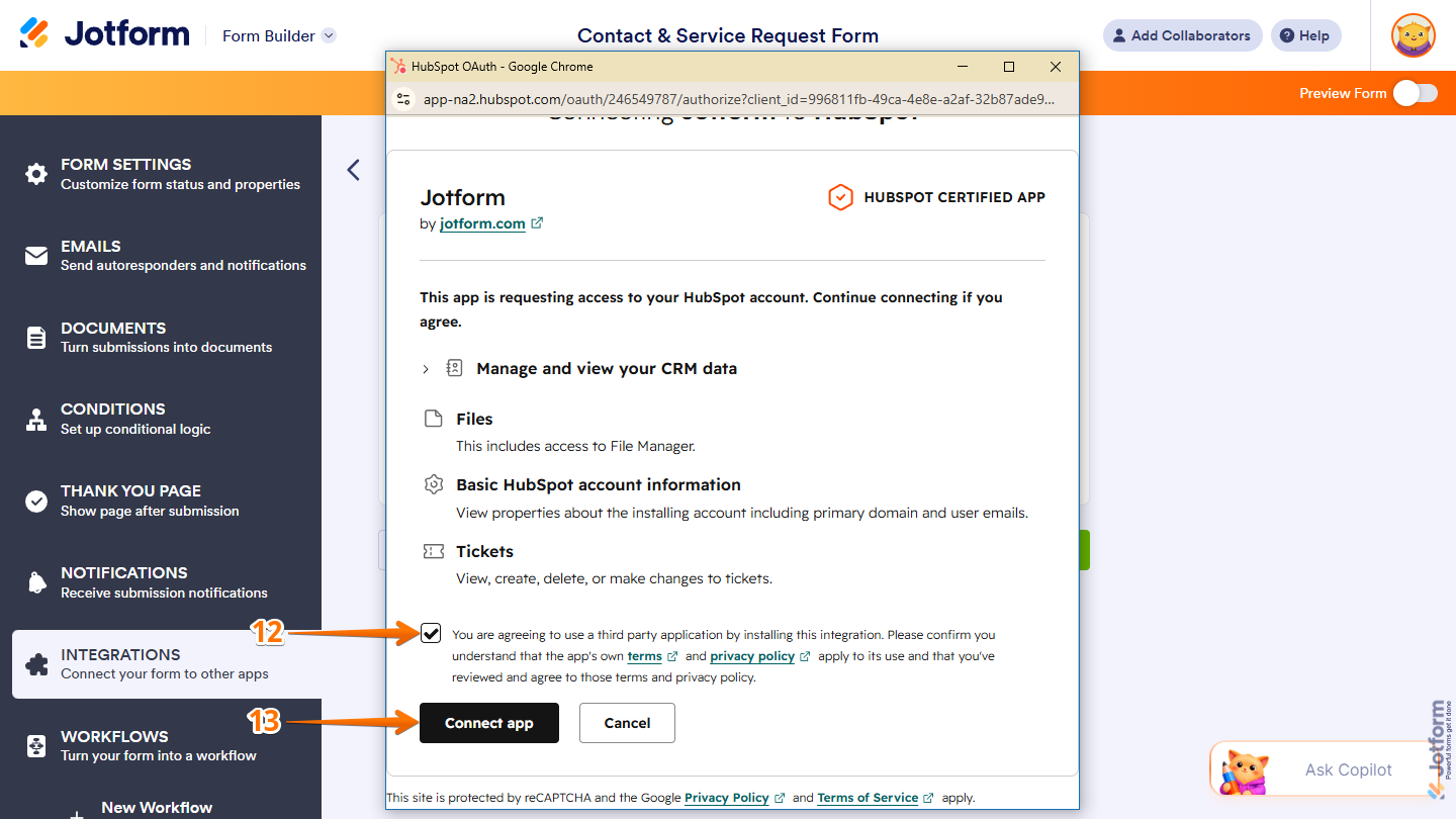 How to Integrate Your Form with HubSpot CRM Image-9