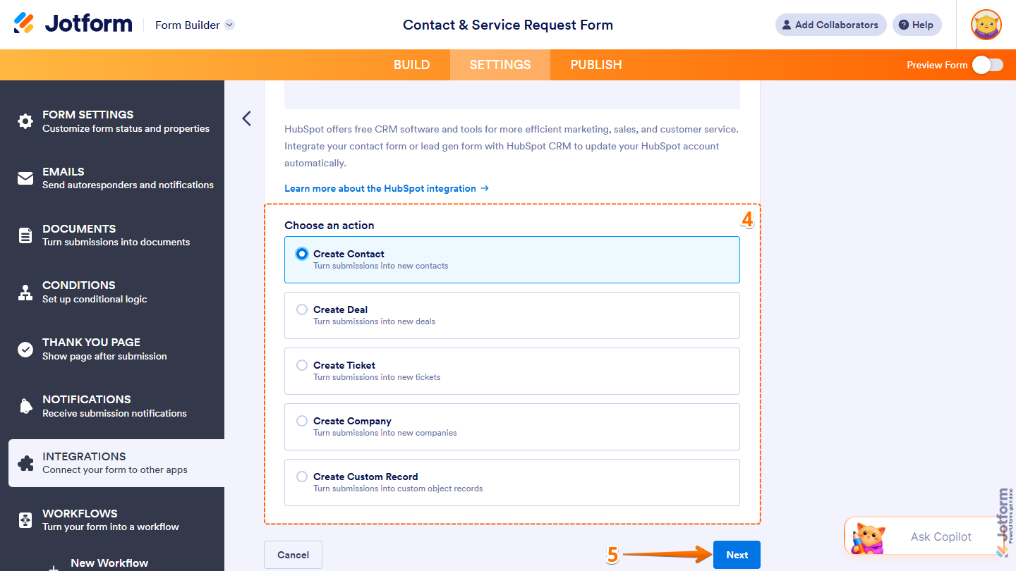 How to Integrate Your Form with HubSpot CRM Image-3